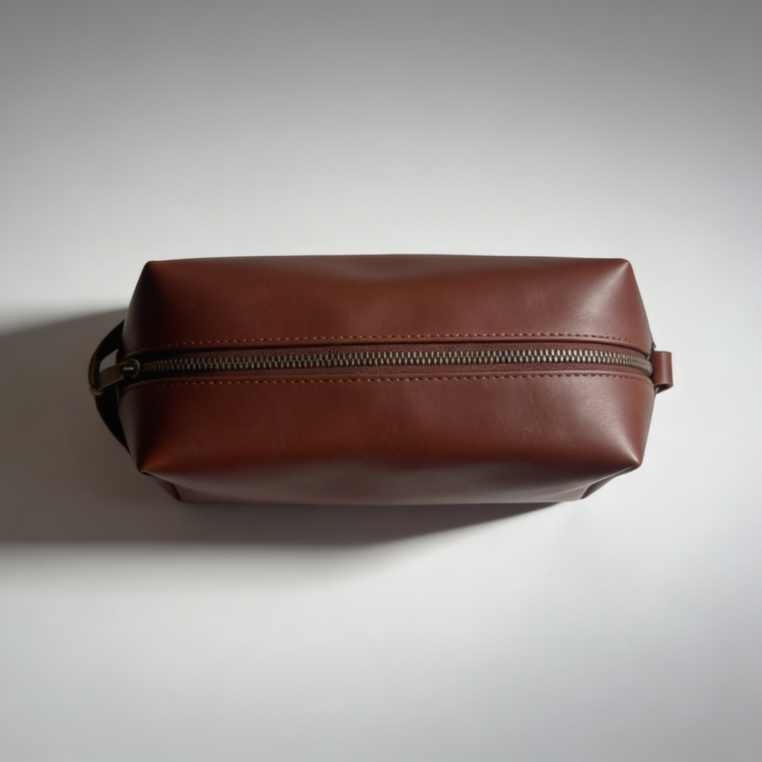 Toiletry Bag Brown